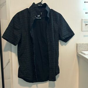 Calvin Klein stretch button up short sleeve